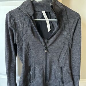 Lululemon Athletica Charcoal Zip-Up Jacket